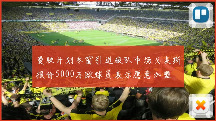 曼联计划冬窗引进狼队中场戈麦斯报价5000万欧球员表示愿意加盟